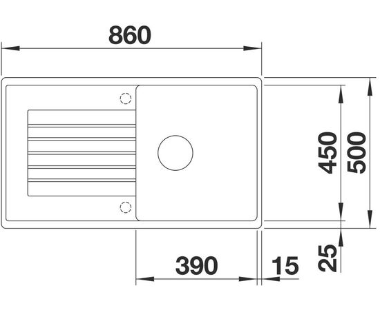Кухонная мойка Blanco Zia 5 S белый 520515_, изображение 3