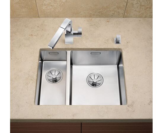 Кухонная мойка Blanco CLARON 340/180-U чаша слева 521609_, изображение 2