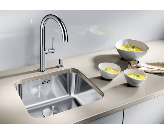 Кухонная мойка Blanco Supra 400-U 518201 нержавеющая сталь_, изображение 2