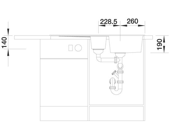 Кухонная мойка Blanco Zia 6 S белый 514742_, изображение 7