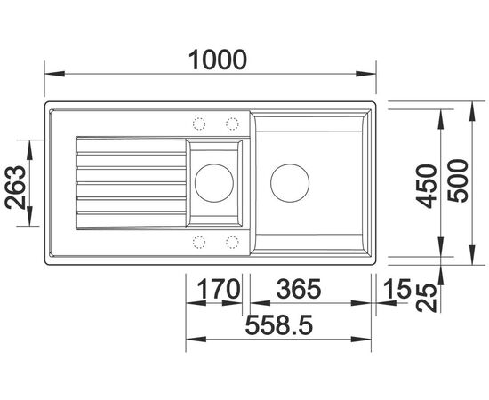 Кухонная мойка Blanco Zia 6 S белый 514742_, изображение 5