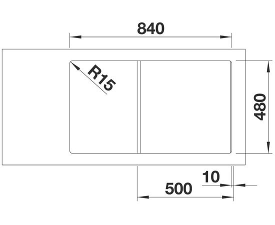 Кухонная мойка Blanco Zia 5 S белый 520515_, изображение 4