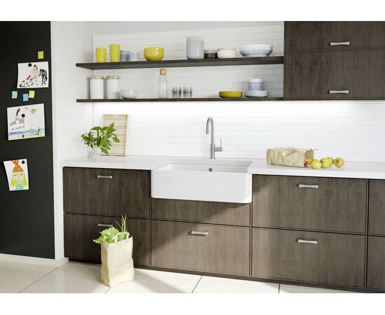 Кухонная мойка Blanco VILLAE Single керамика глянцевый белый 525163_, изображение 3