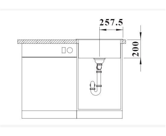 Кухонная мойка Blanco NAYA 5 антрацит 526579_, изображение 6