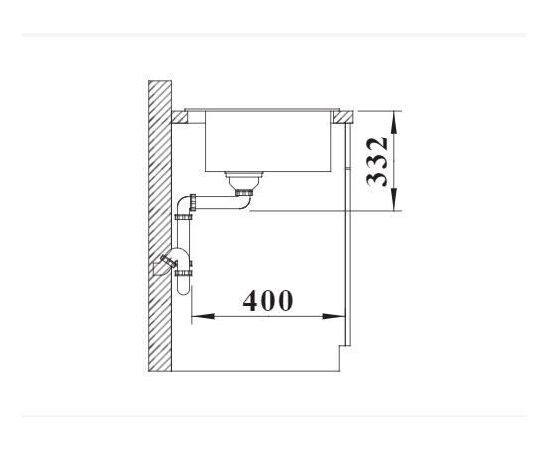 Кухонная мойка Blanco NAYA 5 серый беж 526584_, изображение 4