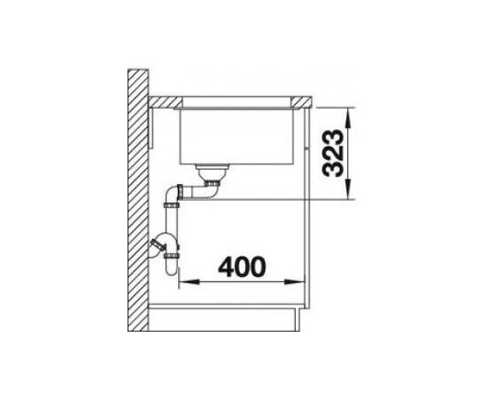 Кухонная мойка Blanco SUBLINE 700-U Level черный 526004_, изображение 4