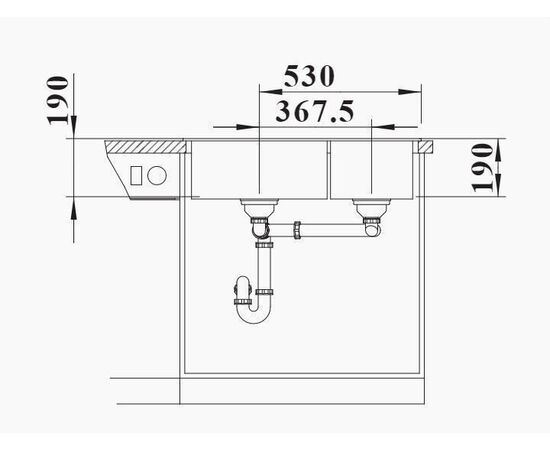 Кухонная мойка Blanco LEGRA 8 белый 526226_, изображение 5