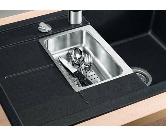Кухонная мойка Blanco Metra 6 S Compact черный 525925_, изображение 5