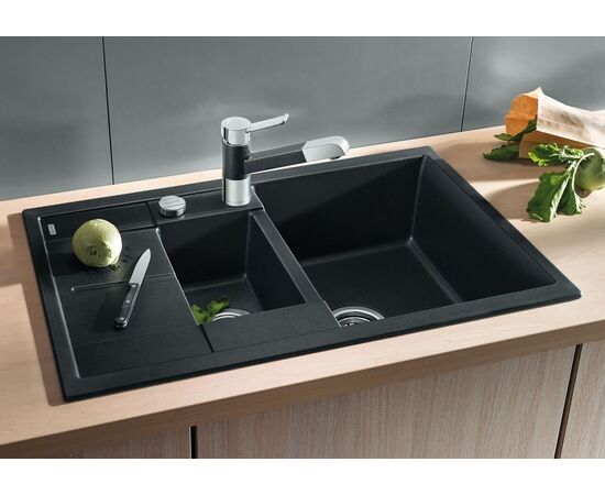 Кухонная мойка Blanco Metra 6 S Compact черный 525925_