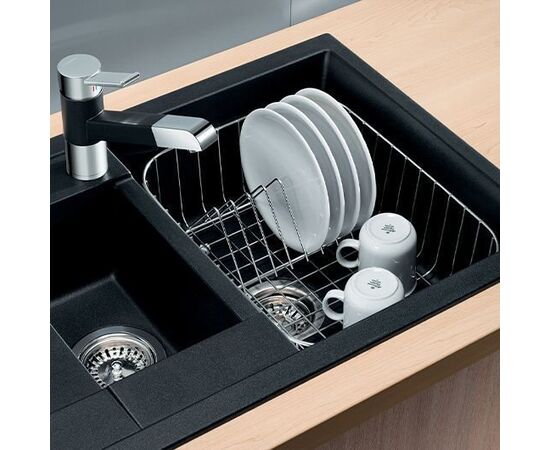 Кухонная мойка Blanco Metra 6S Compact Silgranit PuraDur антрацит 513473_, изображение 3