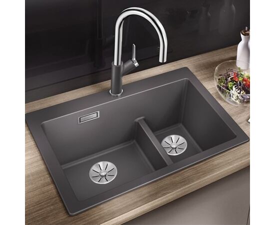 Мойка Blanco PLEON 6 Split темная скала_, изображение 2