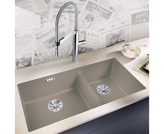 Кухонная мойка Blanco SUBLINE 480/320-U серый беж 523591_, изображение 2