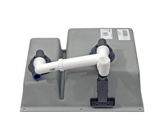 Кухонная мойка Blanco SUBLINE 340/160-U SILGRANIT кофе 523567 чаша справа_, изображение 4