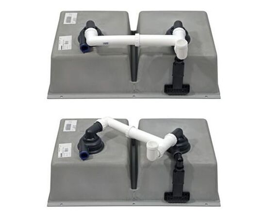 Кухонная мойка Blanco Subline 350/350-U антрацит 523574_, изображение 3