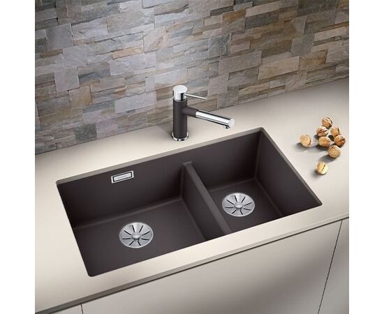 Кухонная мойка Blanco Subline 430/270-U темная скала 523152_, изображение 2
