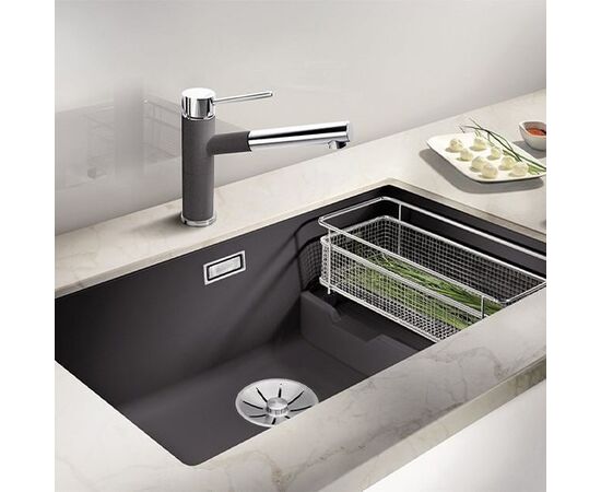 Кухонная мойка Blanco Subline 700-U Level Темная скала 523539_, изображение 2