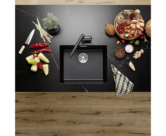 Кухонная мойка Blanco SUBLINE 500-U антрацит 523432_, изображение 3