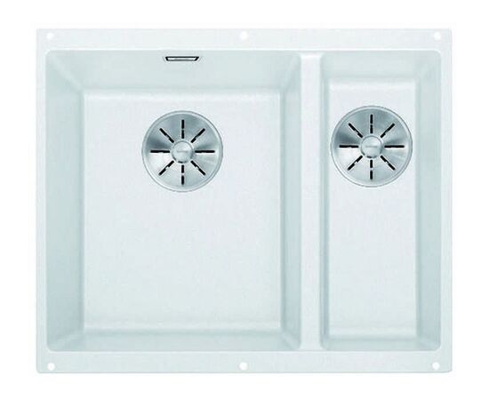 Кухонная мойка Blanco SUBLINE 340/160-U белый 523552 чаша слева_