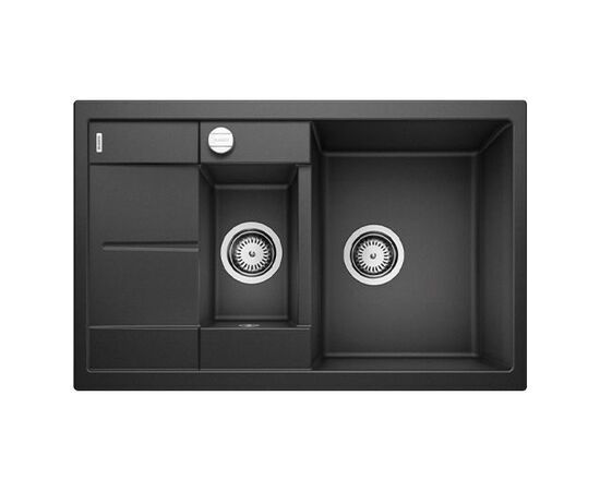 Кухонная мойка Blanco Metra 6S Compact Silgranit PuraDur антрацит 513473_