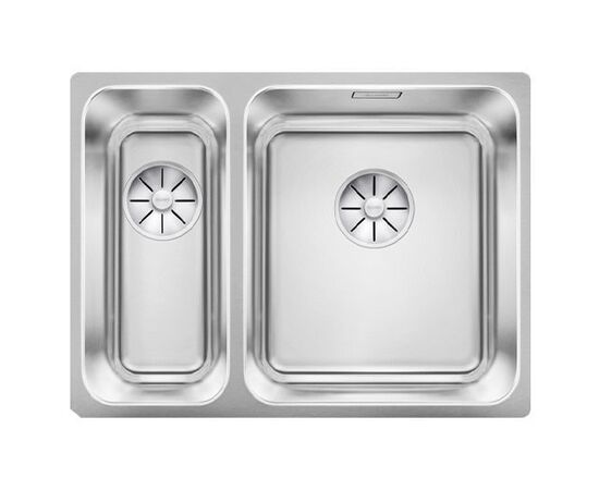 Кухонная мойка Blanco Solis 340/180-U нержавеющая сталь чаша справа_