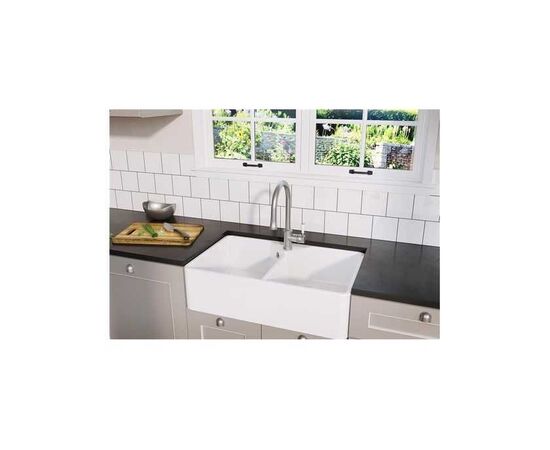 Кухонная мойка Blanco VILLAE Double глянцевый белый 525164_, изображение 2