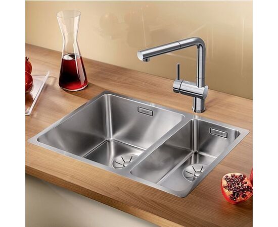 Кухонная мойка Blanco ANDANO 340/180- IF левая 522975 нержавеющая сталь_, изображение 2