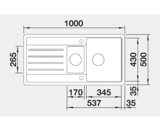 Кухонная мойка Blanco LEGRA 6 S кофе 522212_, изображение 3