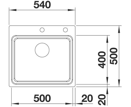 Кухонная мойка Blanco Etagon 500-IF/A 521748_, изображение 6