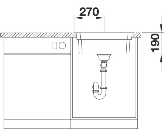 Кухонная мойка Blanco Etagon 500-IF 521840_, изображение 6
