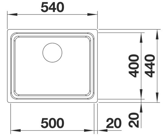 Кухонная мойка Blanco Etagon 500-IF 521840_, изображение 7