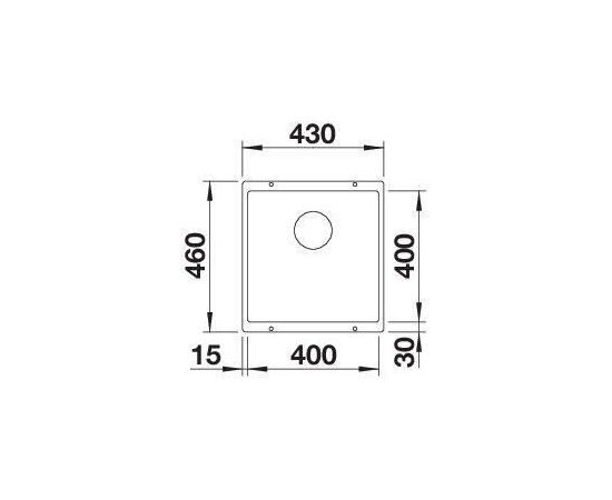 Кухонная мойка Blanco ROTAN 400-U мягкий белый 527145_, изображение 4
