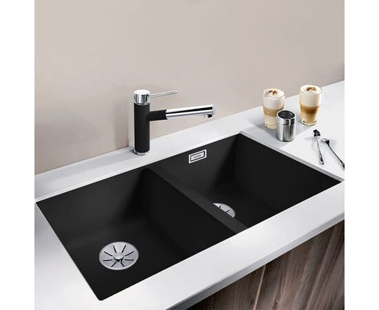 Кухонная мойка Blanco Subline 350/350-U черный_, изображение 3