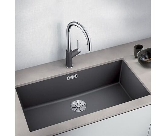 Кухонная мойка Blanco SUBLINE 800-U темная скала 523142_, изображение 2
