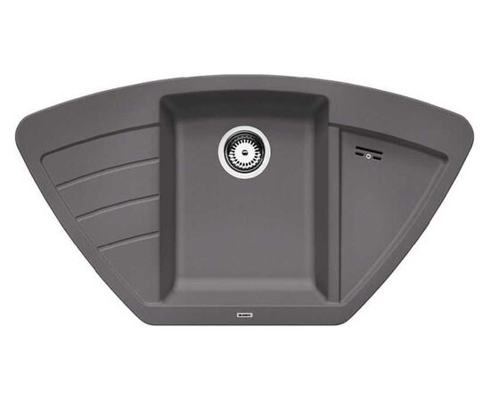 Кухонная мойка Blanco ZIA 9 E тёмная скала 518950_