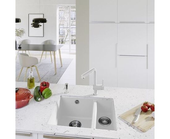 Кухонная мойка Blanco ROTAN 340/160-U белый 523078_, изображение 2