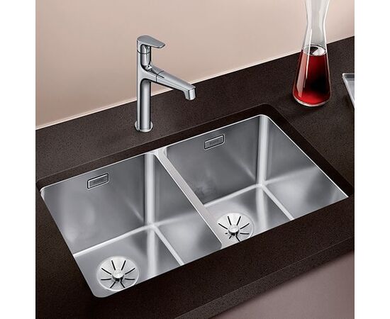 Кухонная мойка Blanco ANDANO 340/340- U нержавеющая сталь зеркальная полировка 522983_, изображение 3