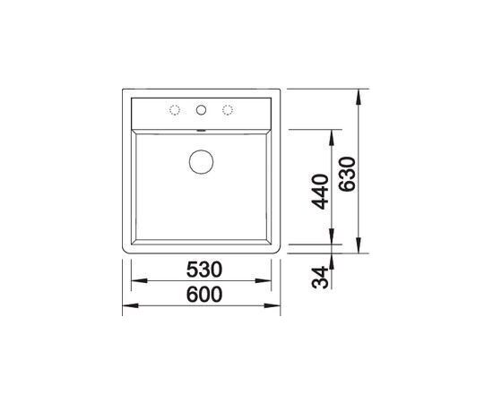 Кухонная мойка Blanco Panor 60 глянцевый белый 514486_, изображение 7