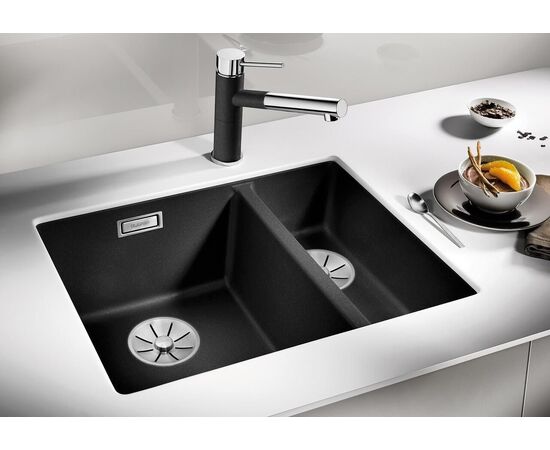 Кухонная мойка Blanco Subline 340/160-U чаша слева черный_, изображение 2