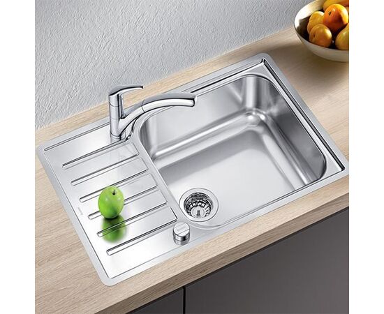 Кухонная мойка Blanco Lantos XL 6 S-IF Compact нержавеющая сталь 523140_, изображение 3