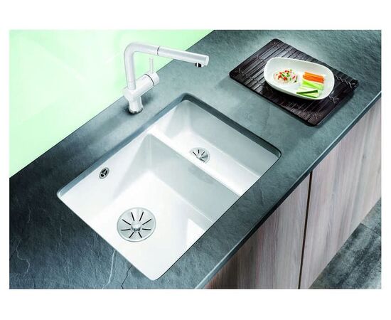 Кухонная мойка Blanco SUBLINE 350/150-U керамика глянцевый белый 523741_, изображение 2