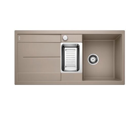 Кухонная мойка Blanco Metra 6 S серый беж 517354 клапан-автомат_