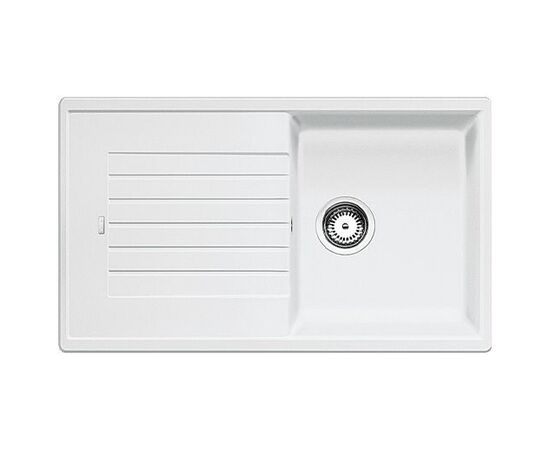 Кухонная мойка Blanco Zia 5 S мягкий белый 527204 стоп-вентиль_