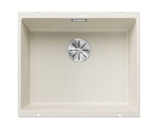Кухонная мойка Blanco SUBLINE 500-U мягкий белый 527170 стоп-вентиль_