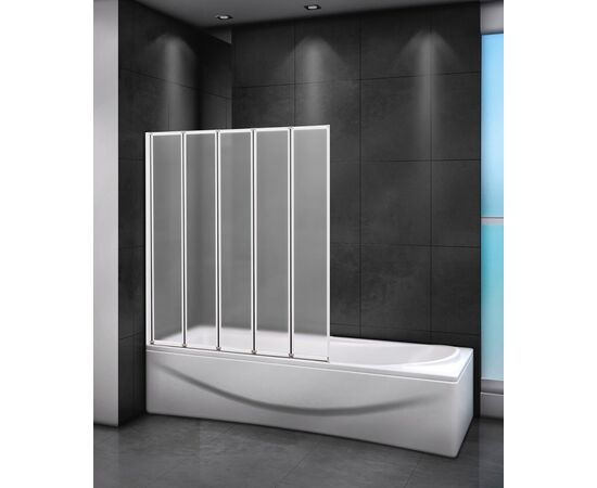 Шторка на ванну CEZARES RELAX-V-5-120/140-P-Bi-L_