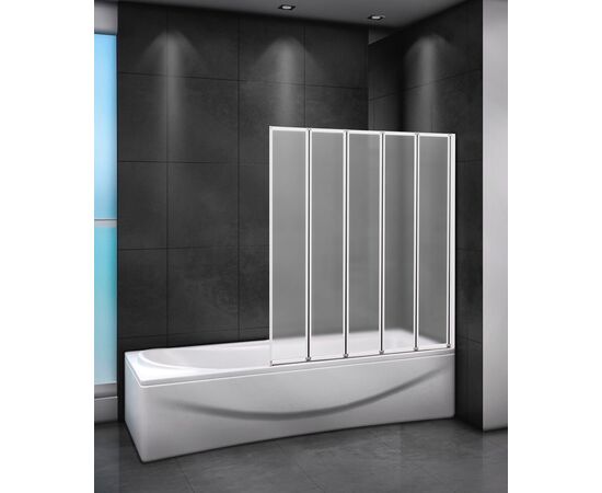 Шторка на ванну CEZARES RELAX-V-5-120/140-P-Bi-R_