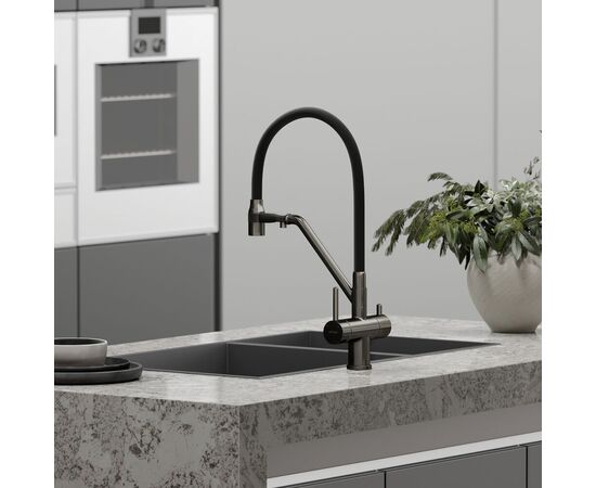 Смеситель для кухни Sancos Dora вороненая сталь SC4003GG_, изображение 6