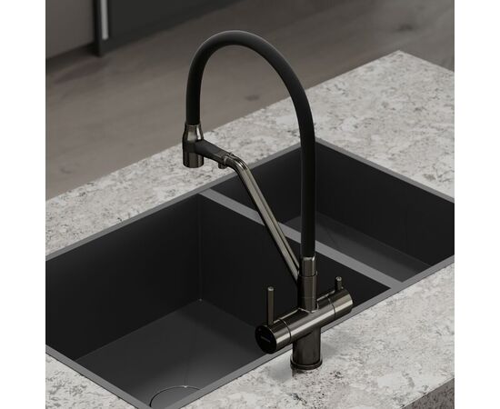 Смеситель для кухни Sancos Dora вороненая сталь SC4003GG_, изображение 22