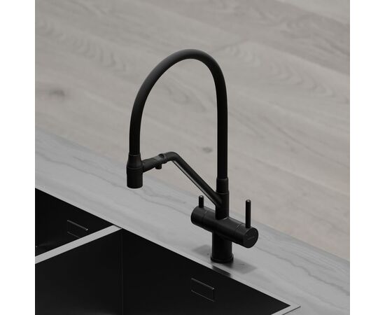 Смеситель для кухни Sancos Dora матовый черный SC4003MB_, изображение 14