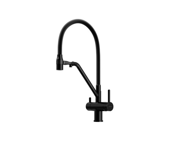 Смеситель для кухни Sancos Dora матовый черный SC4003MB_