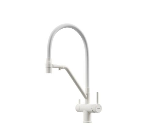 Смеситель для кухни Sancos Dora матовый белый SC4003MW_